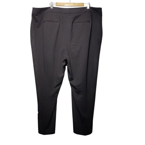 NWT Talbots Women's Plus Sz 24W 5 Pocket Straight Leg Ponte Pants Black - Picture 6 of 6
